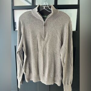 Men’s Eddie Bauer half zip sweater
